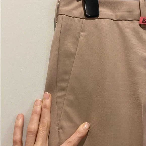 Maison Margiela Beige Dress Pants Wool Size IT 46 High Rise - Picture 4 of 16